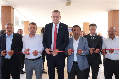 Üzümlü Ortaokulu Konferans Salonu Açıldı